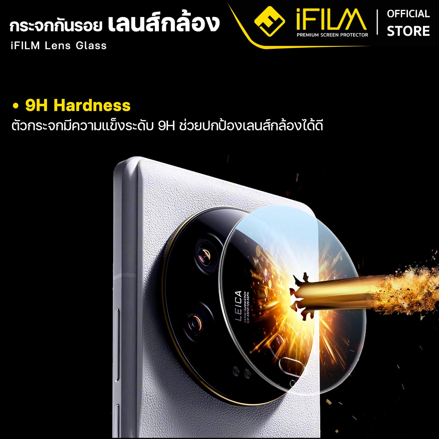 ifilm ฟิล์ม เลนส์กล้อง for iqoo ทุกรุ่น ฟิล์มกระจก กันรอย กล้อง ฟิล์มvivo lens glass ไอคู